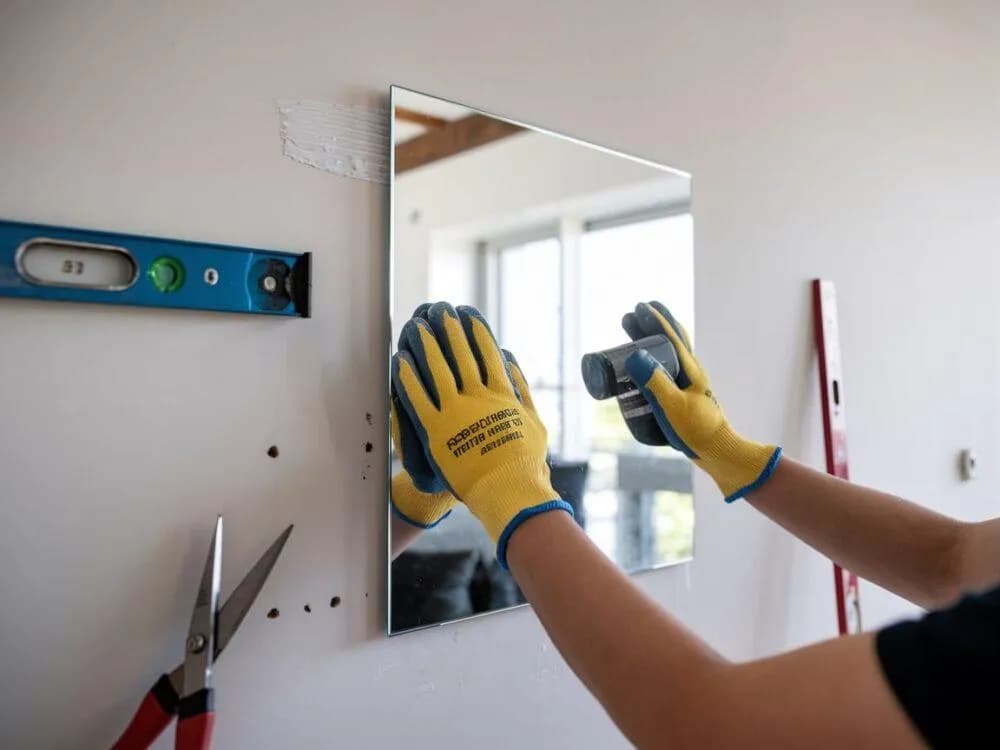 Jak przykleić lustro do ściany - uniknij błędów i zrób to dobrze